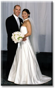 formal wedding portrait