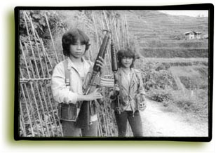 Philippine children as rebels